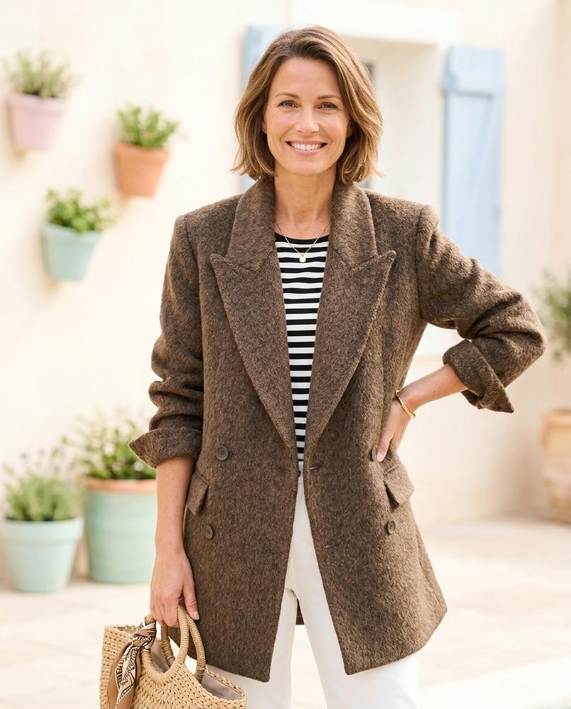 Fashion Bryant - Calor | Double-Breasted Wool Coat Women