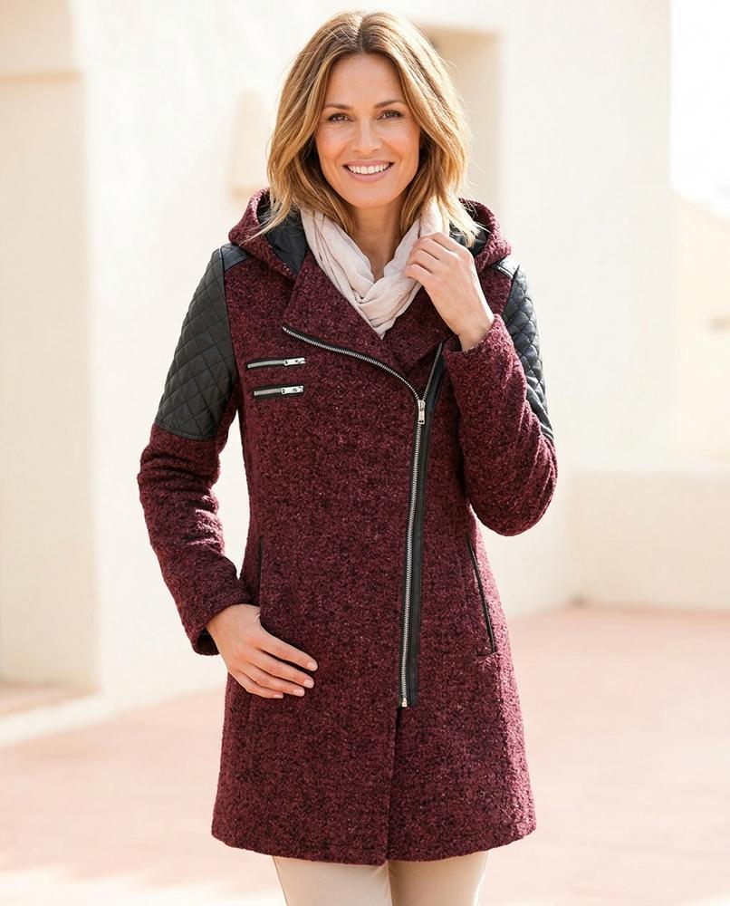 Fashion Bryant - Zavan | Asymmetrical Quilted Coat Women