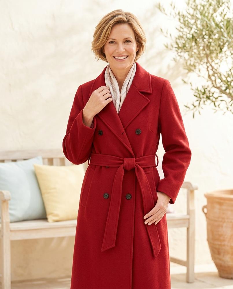 Fashion Bryant - Caram | Belted Relaxed Fit Coat Women