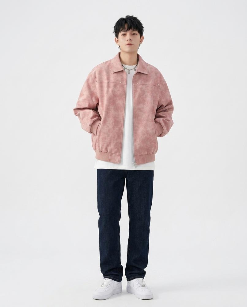 Fashion Bryant - Allev | Collared Loose-Fit Jacket Men