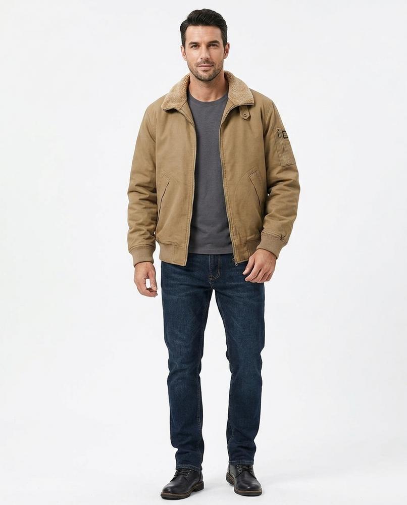 Fashion Bryant - Zesil | Lined Zip-Up Jacket Men