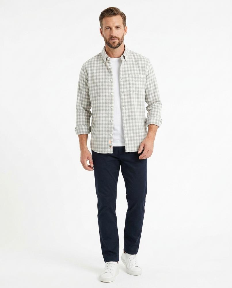 Fashion Bryant - Zehal | Checkered Long-Sleeve Shirt Men
