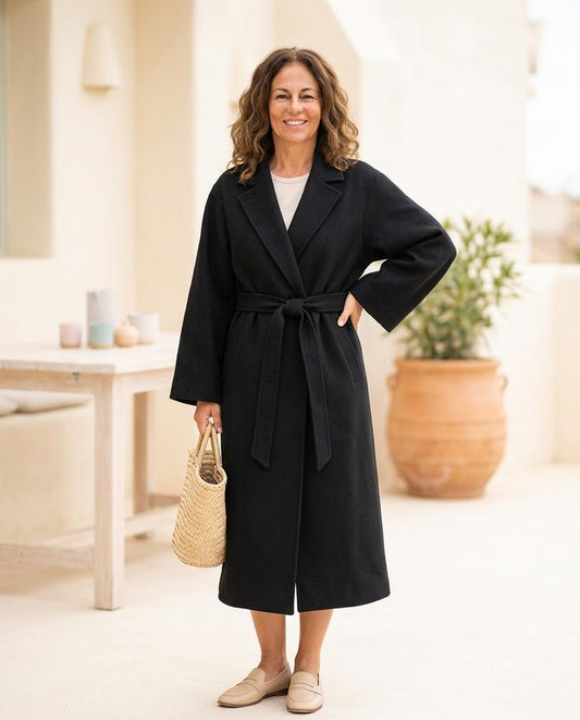 Fashion Bryant - Vinor | Belted Longline Coat Women