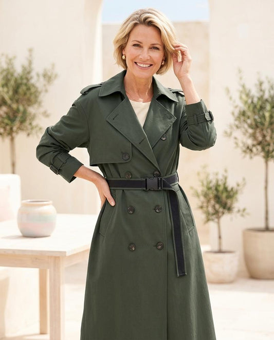 Fashion Bryant - Caral | Double-Breasted Belted Coat Women