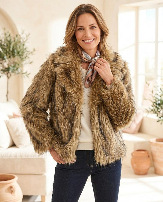 Fashion Bryant - Alvar | Shaggy Open-Front Jacket Women