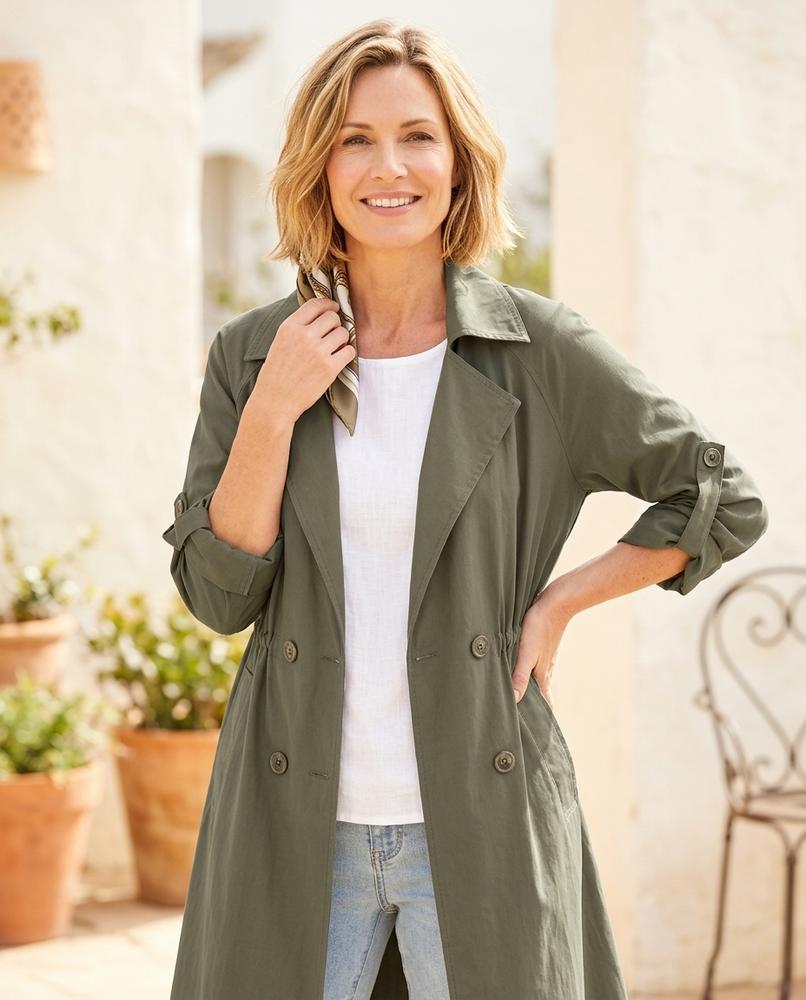 Fashion Bryant - Zelor | Double-Breasted Lightweight Coat Women