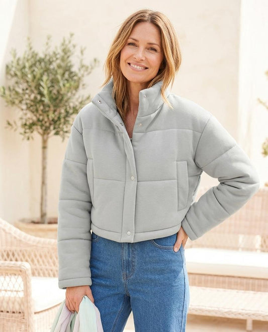 Fashion Bryant - Alkar | Padded Cropped Jacket Women
