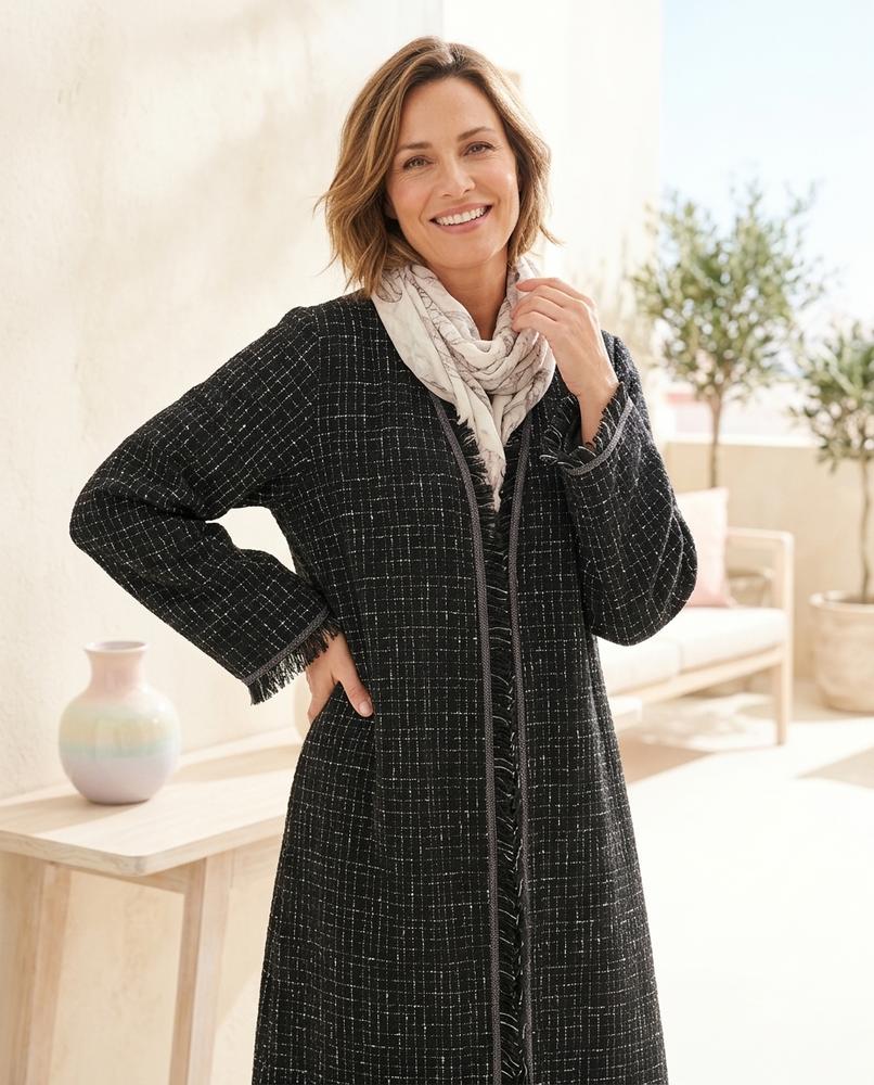 Fashion Bryant - Arken | Textured Open-Front Coat Women