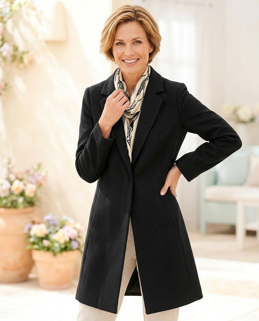 Fashion Bryant - Arkar | Single-Breasted Longline Coat Women