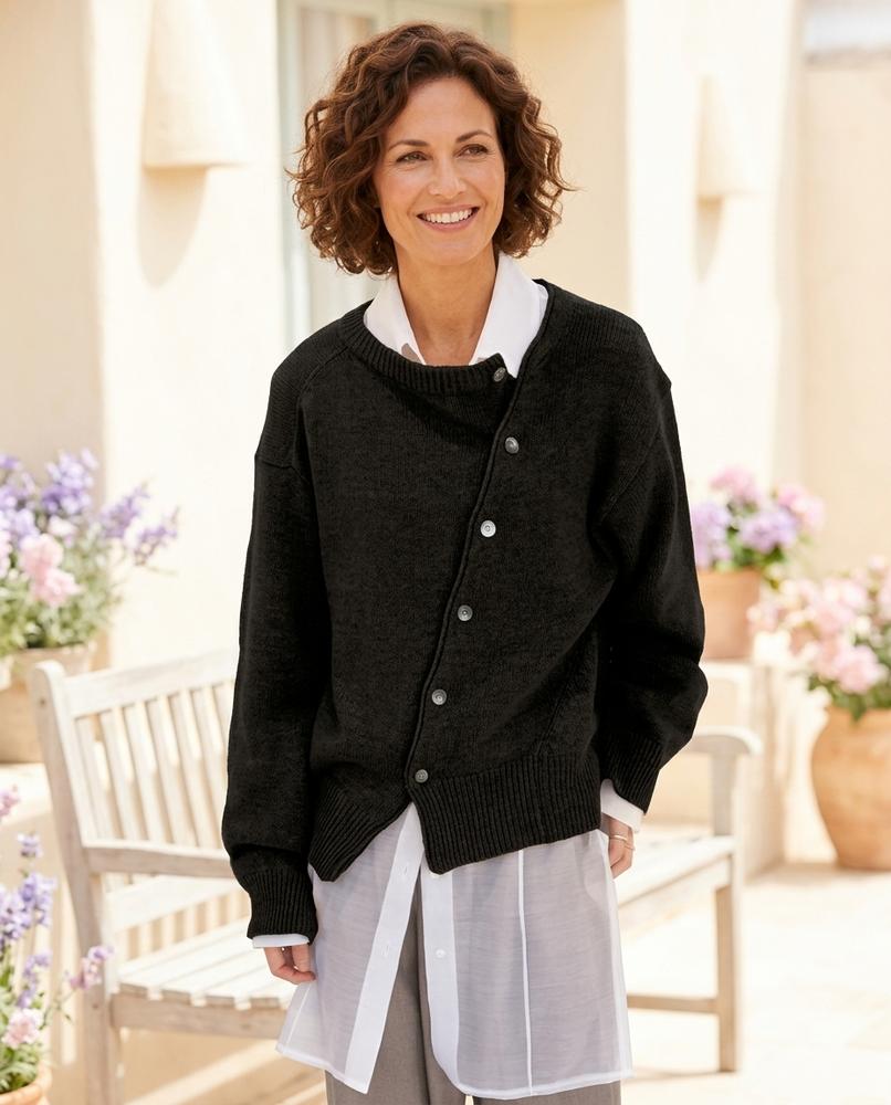 Fashion Bryant - Vilev | Asymmetrical Knitted Knit Cardigan Women
