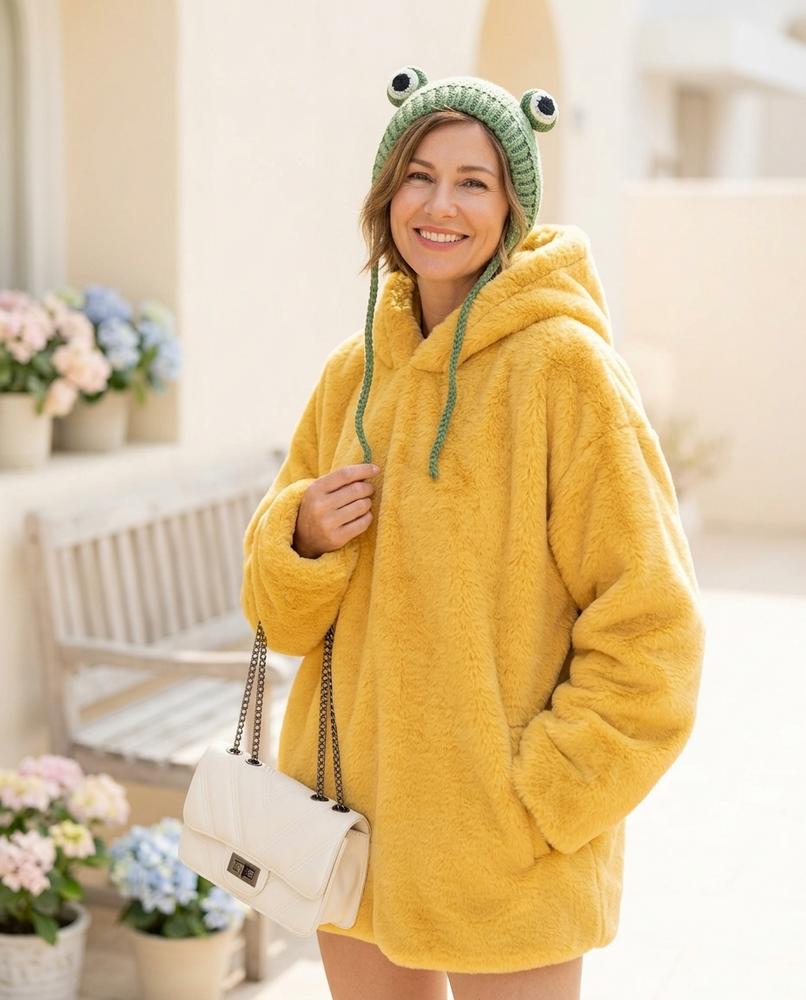 Fashion Bryant - Zedar | Plush Notched Lapel Coat Women
