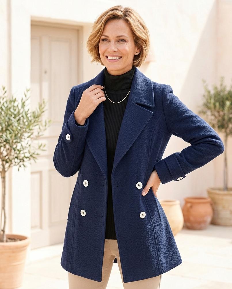 Fashion Bryant - Zerev | Double-Breasted Tailored Coat Women