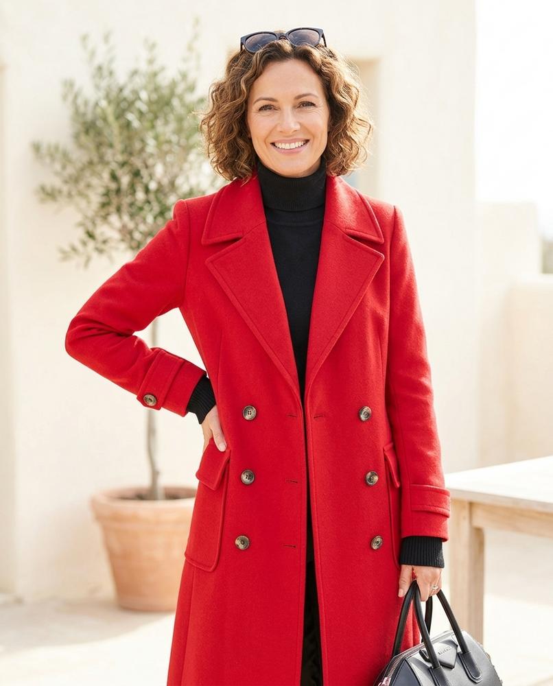 Fashion Bryant - Zerev | Double-Breasted Tailored Coat Women