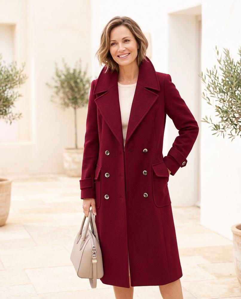 Fashion Bryant - Zerev | Double-Breasted Tailored Coat Women