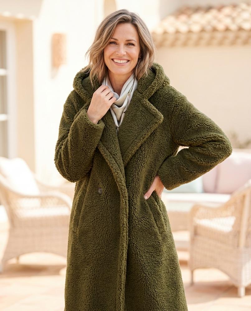 Fashion Bryant - Zanav | Hooded Teddy Coat Women