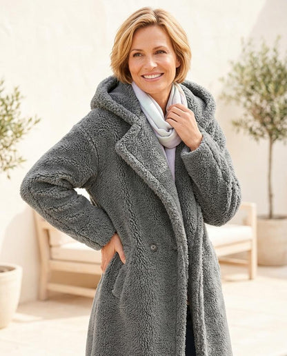 Fashion Bryant - Zanav | Hooded Teddy Coat Women