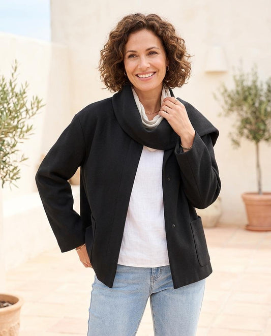 Fashion Bryant - Visel | Shawl Collar Single-Breasted Jacket Women