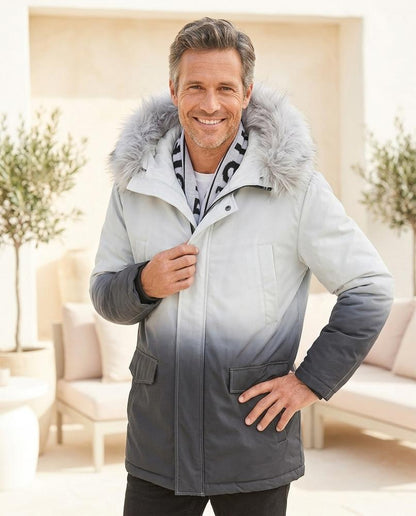 Fashion Bryant - Zever | Hooded Color-Gradient Jacket Men