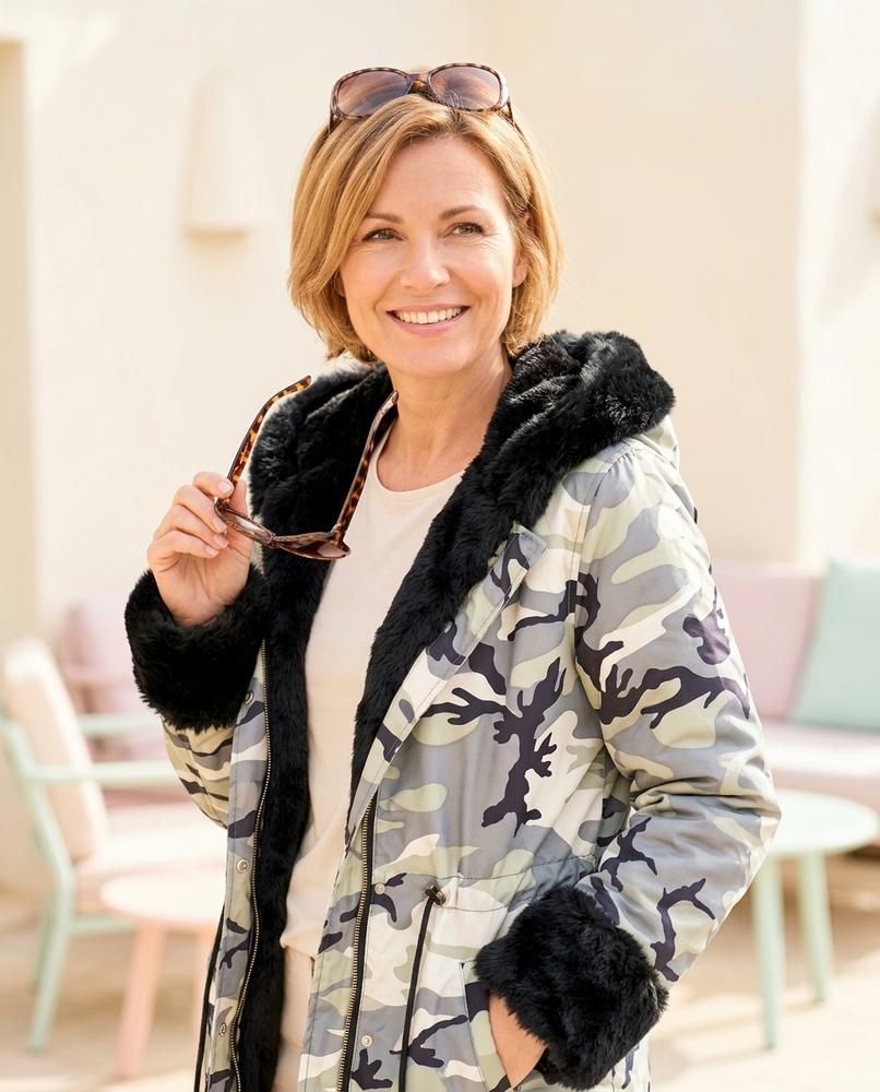 Fashion Bryant - Allin | Lined Faux-Fur Trimmed Jacket Women