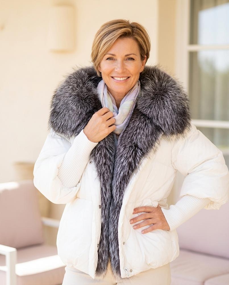 Fashion Bryant - Zevel | Down-Filled Fur-Trimmed Jacket Women