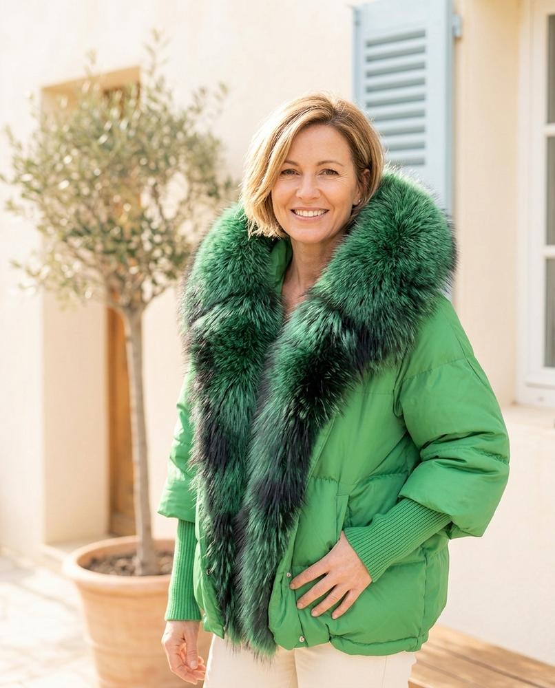Fashion Bryant - Zevel | Down-Filled Fur-Trimmed Jacket Women