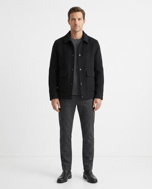 Fashion Bryant - Comar | Wool-Blend Button-Front Jacket Men