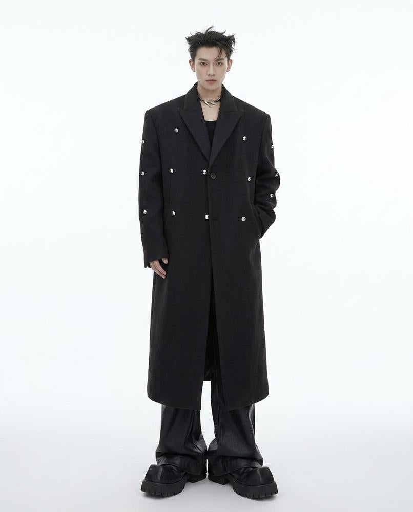 Fashion Bryant - Zekar | Oversized Double-Breasted Coat Men