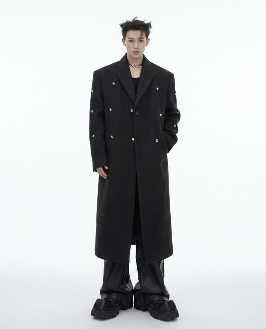 Fashion Bryant - Zekar | Oversized Double-Breasted Coat Men