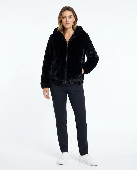 Ulla Fashion - Rimin | Plüschig Gefüttert Jacke Damen