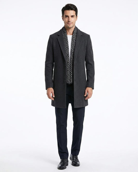 Fashion Bryant - Zamel | Lined Single-Breasted Coat Men