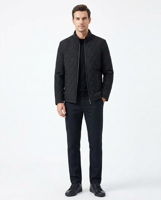 Fashion Bryant - Zator | Quilted Stand-Collar Jacket Men