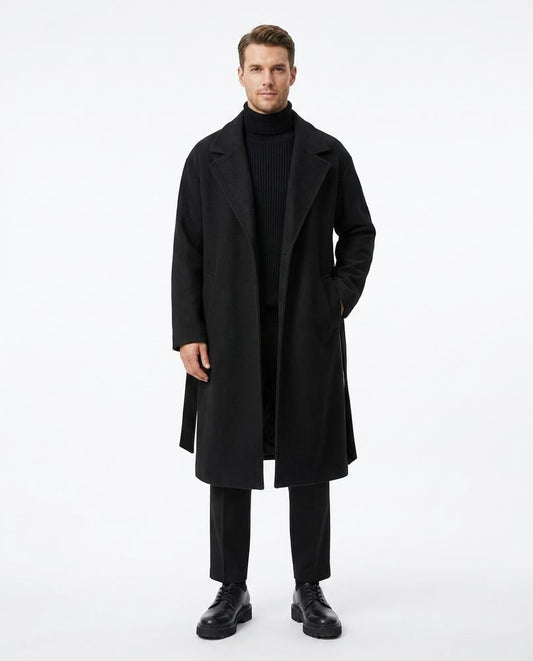 Fashion Bryant - Zesel | Belted Oversized Coat Men
