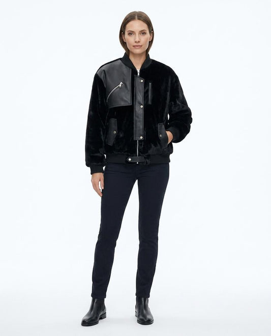 Fashion Bryant - Casin | Faux-Fur Paneled Jacket Women