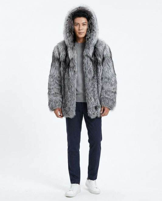 Fashion Bryant - Vilin | Hooded Faux Fur Coat Men