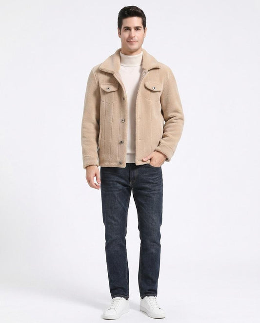 Fashion Bryant - Vimar | Button-Front Textured Jacket Men