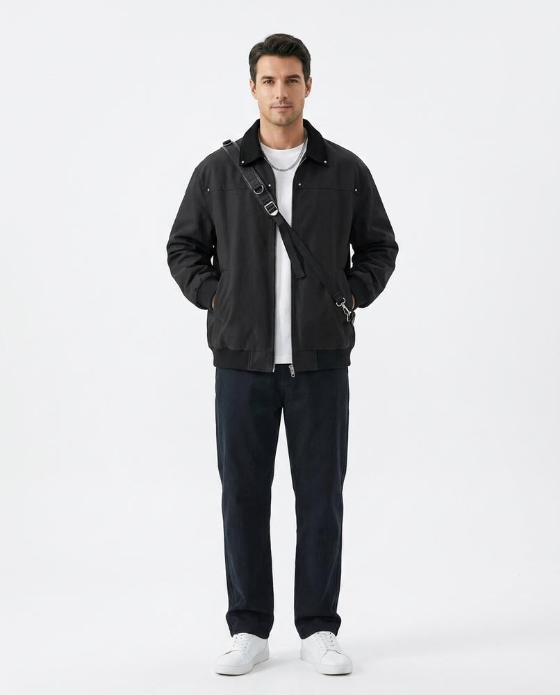 Fashion Bryant - Allev | Collared Loose-Fit Jacket Men