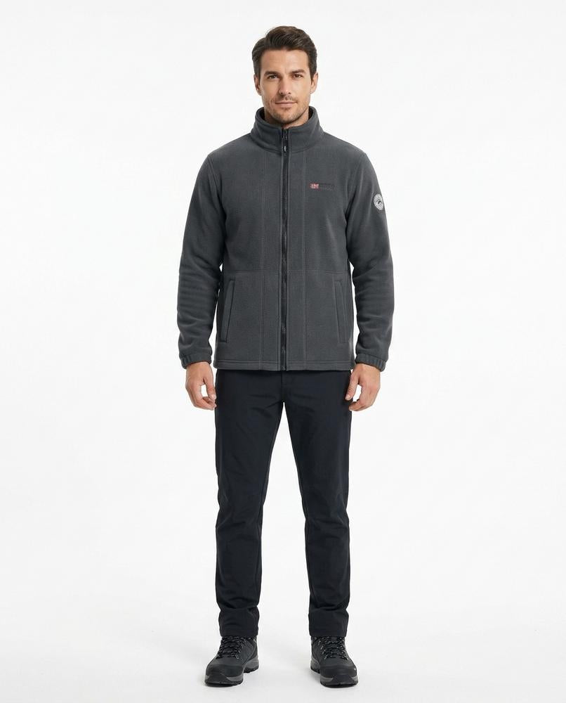 Fashion Bryant - Viran | Zip-Up Fleece-Lined Jacket Men