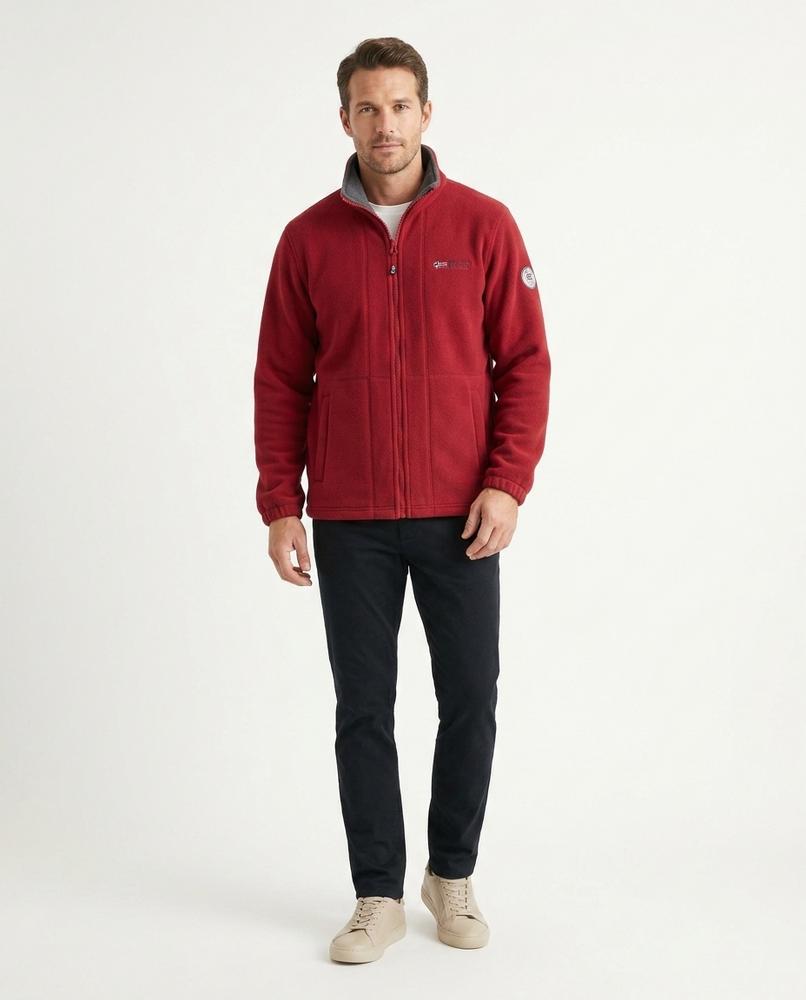 Fashion Bryant - Viran | Zip-Up Fleece-Lined Jacket Men