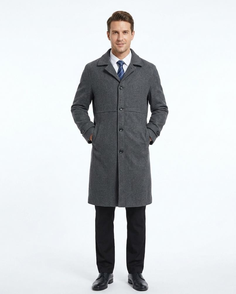 Fashion Bryant - Vimir | Single-Breasted Felted Coat Men