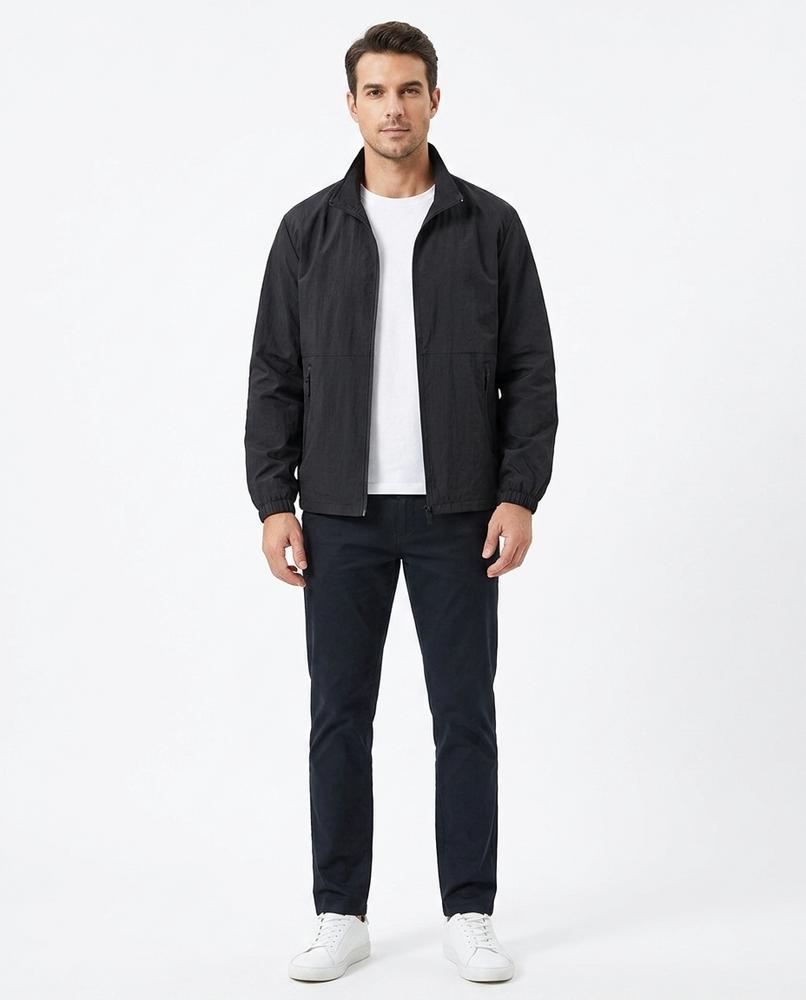 Fashion Bryant - Zasil | Stand-Collar Zip-Up Jacket Men