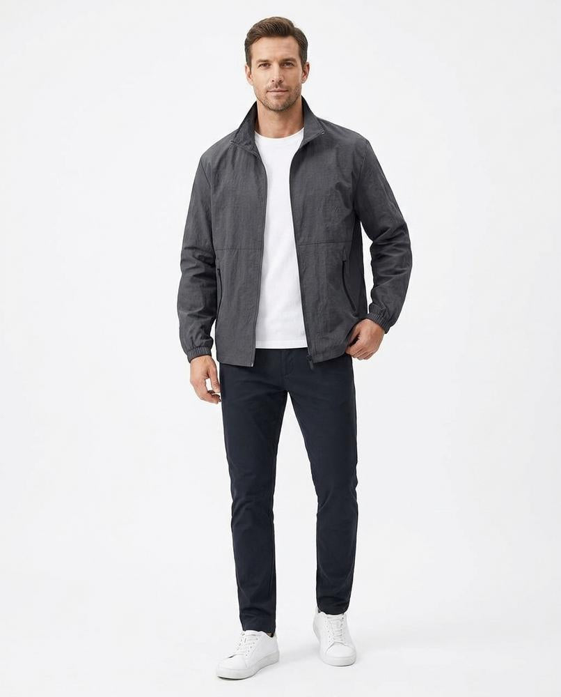 Fashion Bryant - Zasil | Stand-Collar Zip-Up Jacket Men