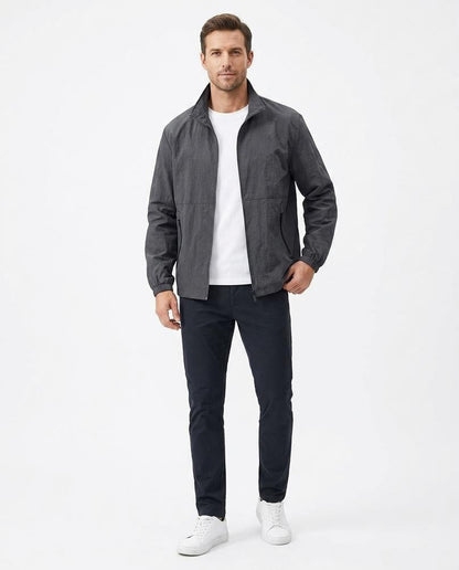 Fashion Bryant - Zasil | Stand-Collar Zip-Up Jacket Men