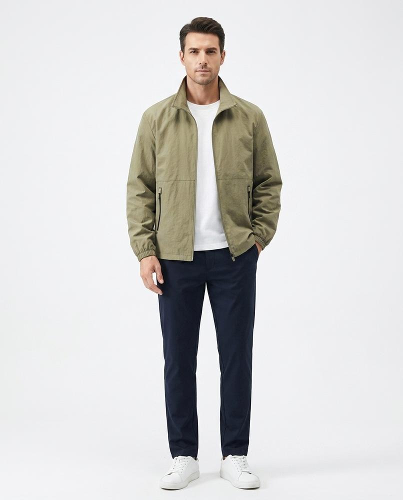 Fashion Bryant - Zasil | Stand-Collar Zip-Up Jacket Men