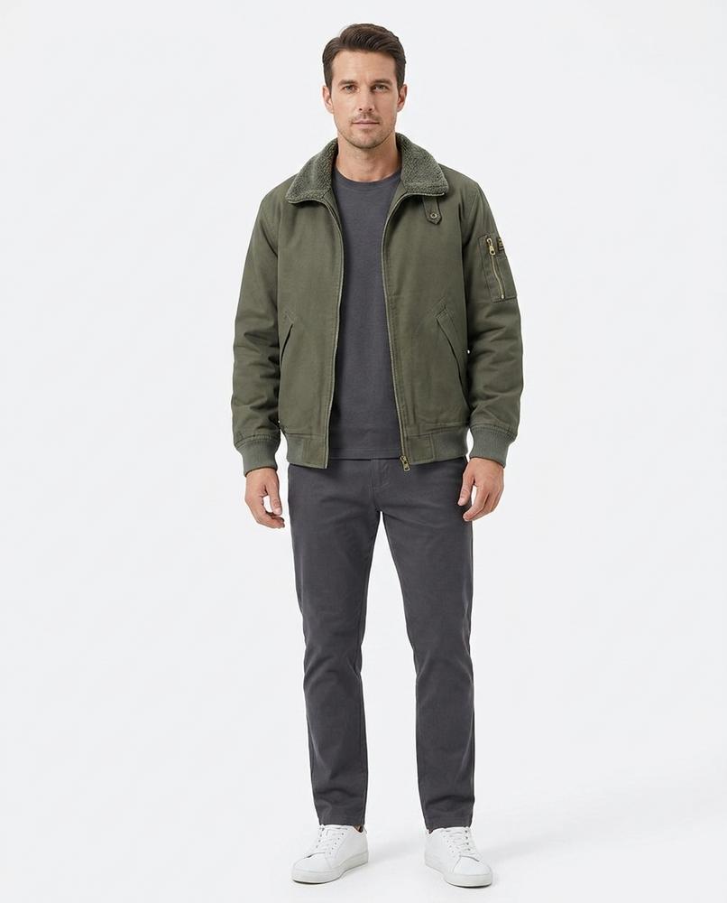 Fashion Bryant - Zesil | Lined Zip-Up Jacket Men