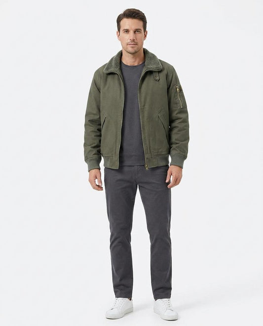 Fashion Bryant - Zesil | Lined Zip-Up Jacket Men