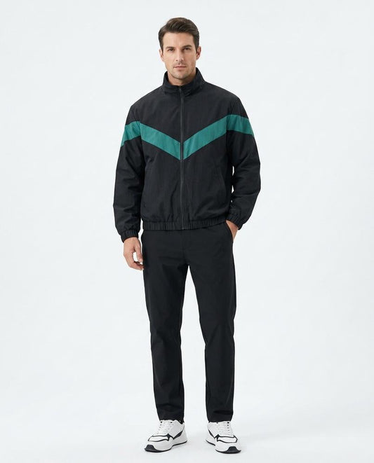 Fashion Bryant - Zetor | Color-Block Zip-Up Jacket Men