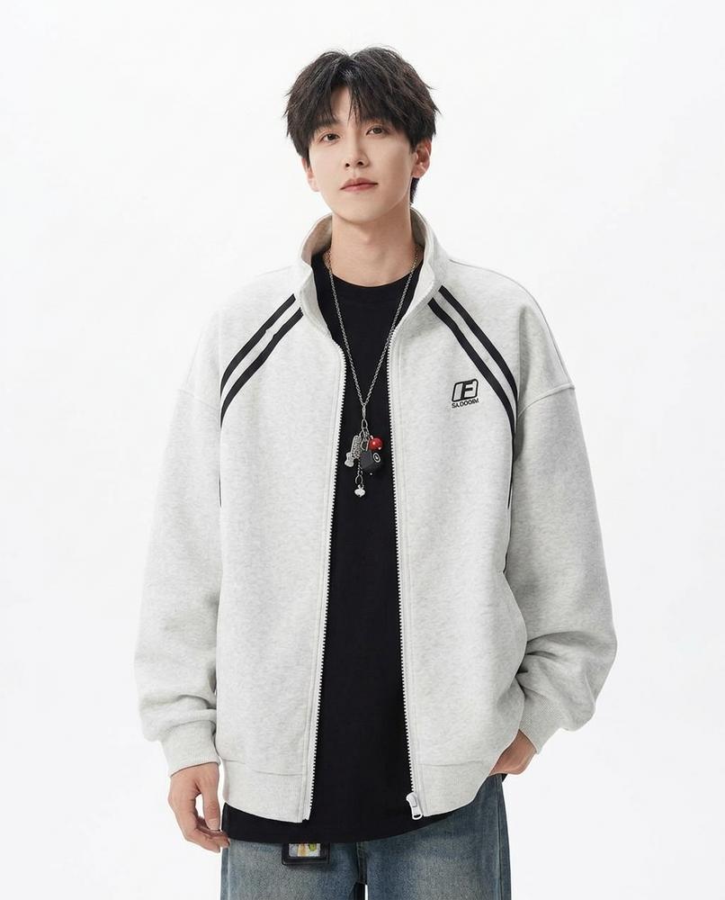 Fashion Bryant - Zasen | Zip-Up Striped Jacket Men