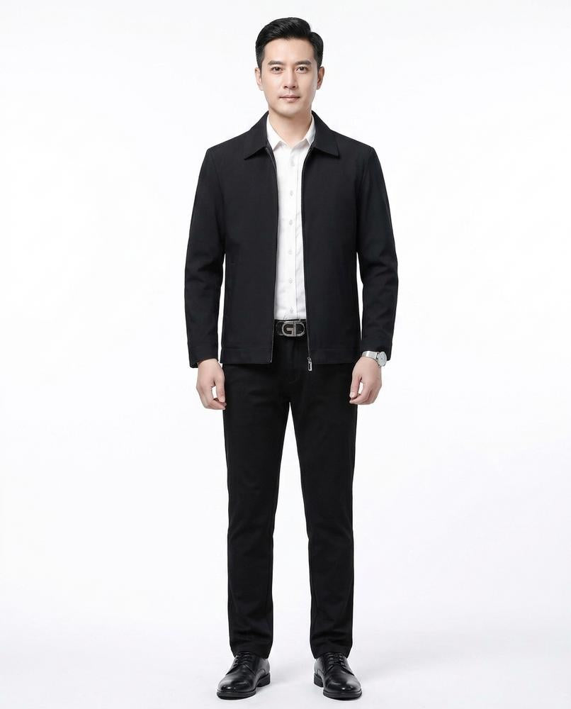 Fashion Bryant - Zalar | Zip-Up Collared Jacket Men