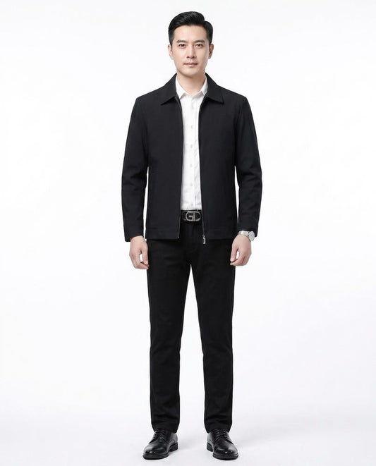 Fashion Bryant - Zalar | Zip-Up Collared Jacket Men