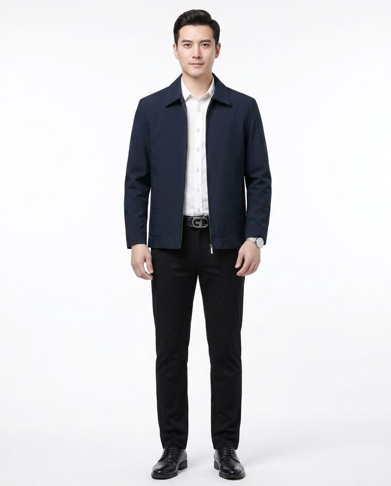 Fashion Bryant - Zalar | Zip-Up Collared Jacket Men